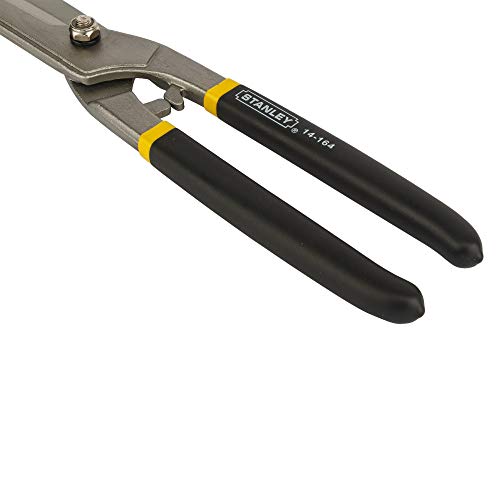 Image of STANLEY 14-164 10'' /250mm Tinsnips Without Spring (Silver and Black)