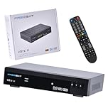 GTMedia V8 X II Satellite Receiver DVB-S2X/S2/S, H.265 HEVC 10bit Full HD 1080P Digital Satellite Decoder with Built-in 2.4G WiFi, CA Card Slot, PVR Ready, and Multi-Language Support