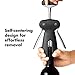 OXO SteeL Winged Corkscrew with Removable Foil Cutter