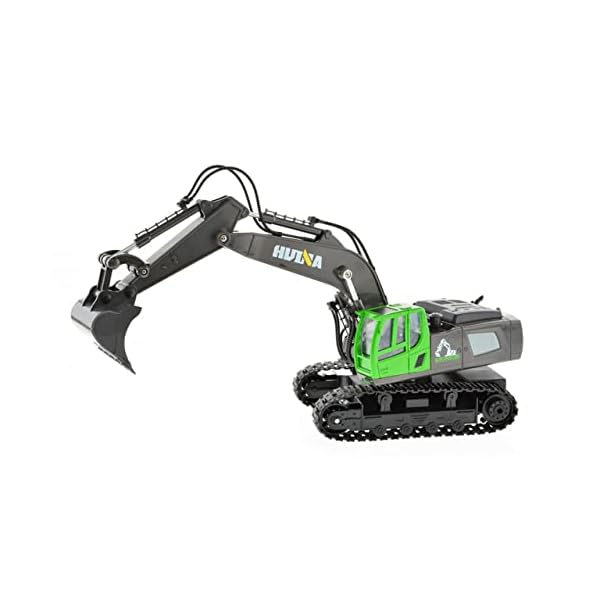 s-ideeÂ® 1558 Ferngesteuerter RC Bagger 1:18 Kettenbagger mit voller Funktion Bagger mit Fernsteuerung, ferngesteuert mit Akku und LadegerÃ¤t – Bild 3