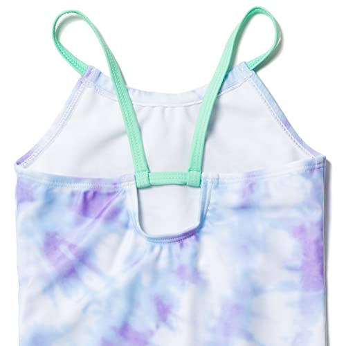 Disney Princess Ariel Big Girls One Piece Bathing Suit Tie Dye Blue 14-16 thumb #3