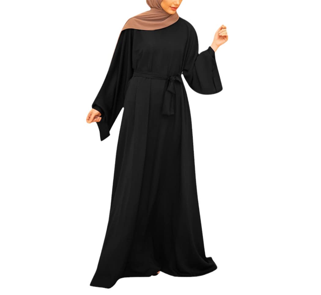 Robe Arabe Musulman fluide pour garde-robe modeste et pudique - 8