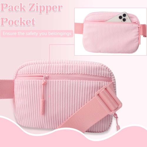 Image of Birthday Gifts for Teenager Girls Kids - Personalized Belt Bag for Girls Women Fashion Waist Packs Trendy Travel Fanny Pack Crossbody Bags with with Initial Letter Patch Cute Stuff S