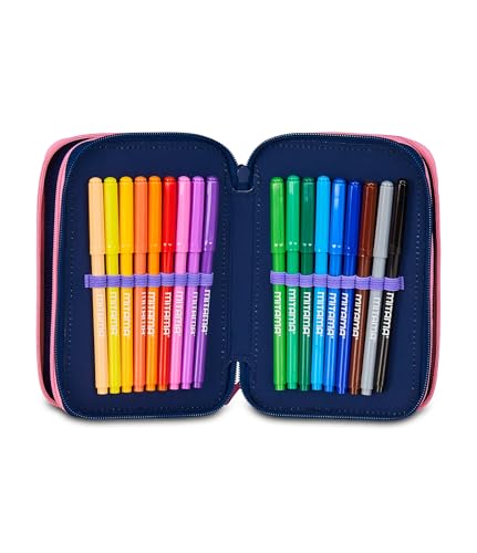 Trousse Stitch 3 compartiments garnie Seven multicolore - 4