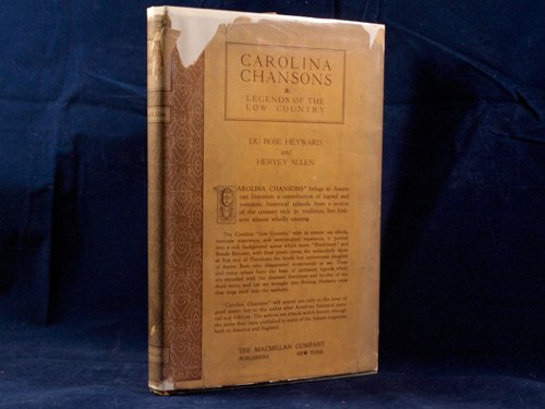 Carolina Chansons: Legends of the Low Country B000867D7Y Book Cover
