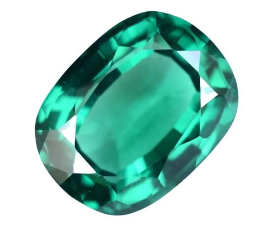 7 Carat Panna Stone Original Certified Beautiful Colombian Emerald Stone 7.70 Ratti Hara Panna Cushion Shape पन्ना स्टोन Pachu Budh Ratna Premium Green Emerald Markatmani Rashi Ratan For Ring-image-17