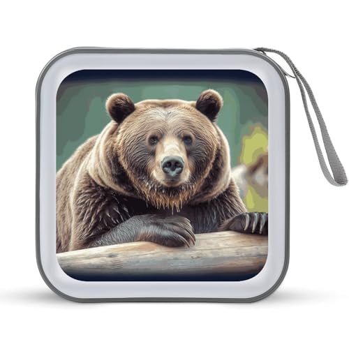 Pochette CD grizzly transportable pour vos trajets en voiture et maison