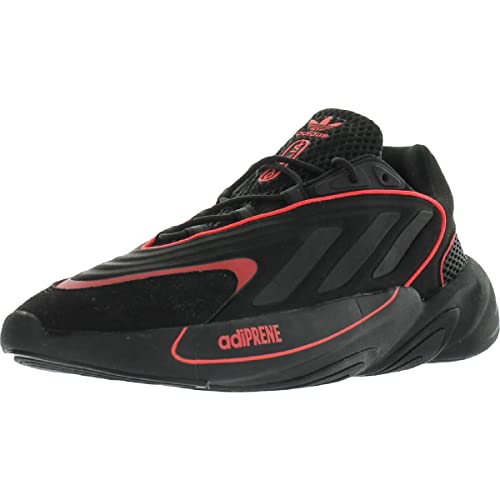 adidas Originals Men's Ozelia Sneaker, Core Black/Core Black/Turbo, 7