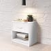 Stella Trading Pepe Mesilla de Noche, Madera, Blanco, 28 x 39 x...