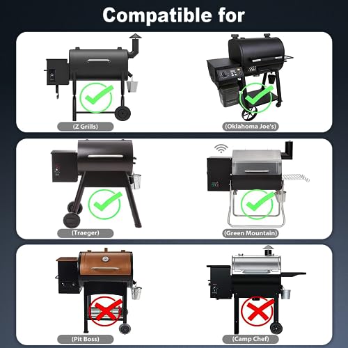 Whaleme 15 Pack Grease Bucket Liners & Drip Grease Bucket HDW152 for Traeger Pro Series 575/780, 20/22/34 Series, Ironwood 650/885, Pit Boss etc Pellets Grill Smoker - Thumbnail 4
