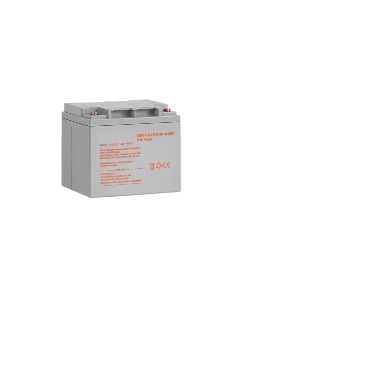 Batteria A Ciclo Profondo 12V 40AH 100AH | Unità ricaricabile a ciclo profondo, molteplici opzioni di corrente di scarica for apparecchiature marine(12V 100Ah)