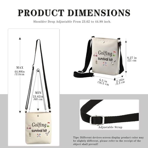 Golfing Survival Kit Makeup Bag Golfing Gift Golf Accessories Gift for Mom Golfer Humor2