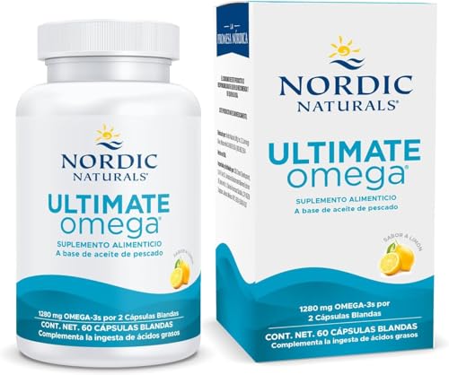 Nordic Naturals Ultimate Omega, Sabor De Limão - 60 Géis