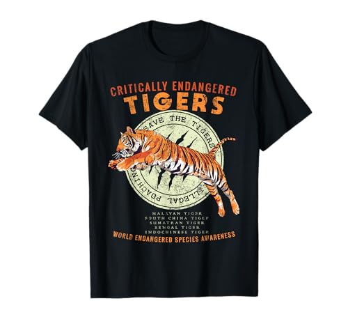 Save the Tigers T-shirt T-Shirt
