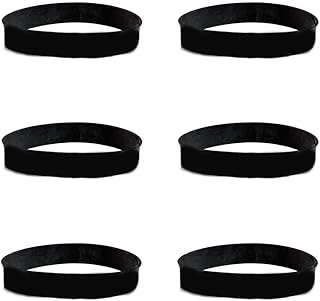GULUANT 6 Pack Replacement Vacuum Flat Belt for Oreck XL XL21 XL2 Upright Vacuum Cleaner Models