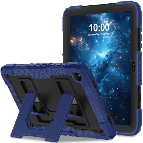 Image of for Galaxy Tab A11 Plus Case Samsung Tablet A11 /A9 Plus with Kickstand,Hybrid Shockproof Cover for Samsung Galaxy Tab A11+ /A9+ Cases 11 Inch,Navy Black