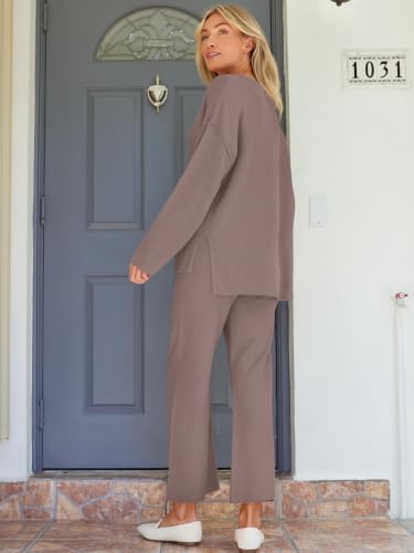 Image of LILLUSORY Women's 2 Piece Oversized Slouchy Matching Lounge Sets