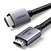 UGREEN HDMI 2.1 Cable Certified 10K 8K 4K 1440P@240/165/120Hz eARC HDR Dolby Vision Atmos HDCP 2.3 48Gbps Ultra High Speed Compatible with PS5 Xbox Series X/S Laptop TV Soundbar Game Monitor PC(1M)
