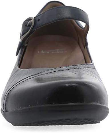 Dansko Fawna Mary Jane for Women - Cute, Comfortable Shoes with Arch Support - Versatile Casual to Dressy Footwear with Buckle Strap - Lightweight Rubber Outsole, Navy, 7.5-8 M US | Image 3
