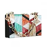 clutch caja de cambios Maravilloso regalo: bonita bolsa para fin de semana, cóctel, boda, fiesta, baile, salida nocturna o envet formal, regalo súper lindo para mujeres y adolescentes o mujeres en días especiales como el día de San Valentín, cumpleaños, día de la madre, Navidad.