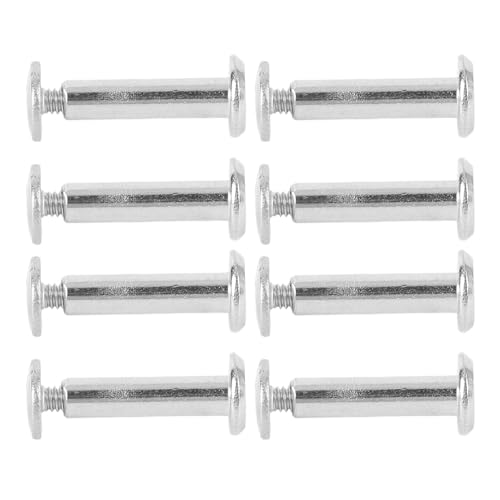 Aramox M2 Set de Remaches Acero Inoxidable Cabeza Plana Redonda para Construcción y Carpintería, 100 Pares, Versátil miniatura 3