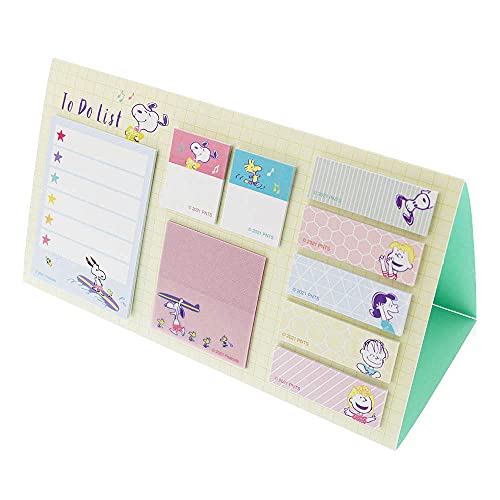 Support pour notes adhésives Snoopy cadeau papeterie crème pailletée - 4