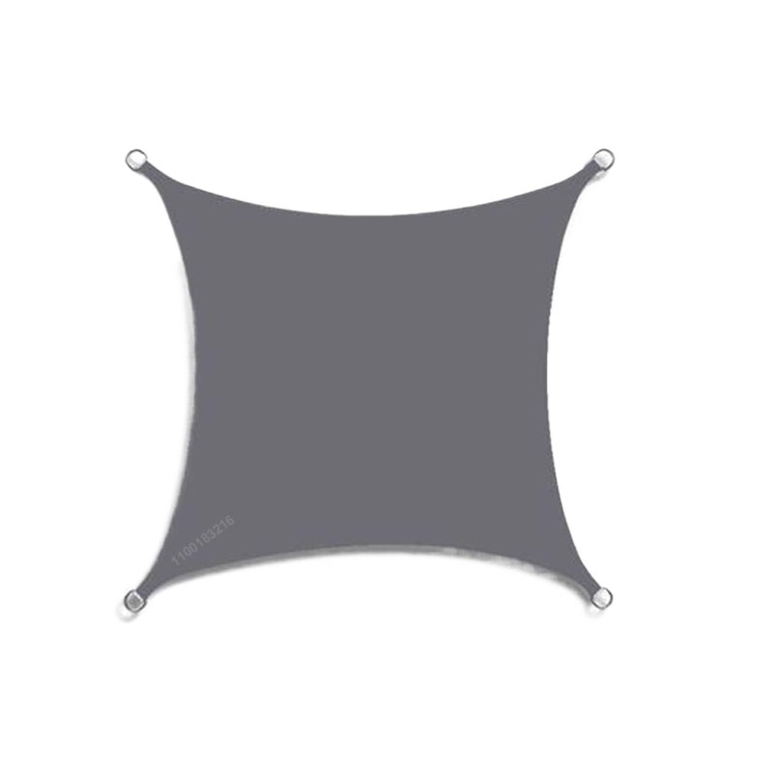 Waterproof Tarp, Sun Shelter Shade Sail Awning Outdoor Canopy Multicolor Multiple Sizes(Grey,3x3.0m)