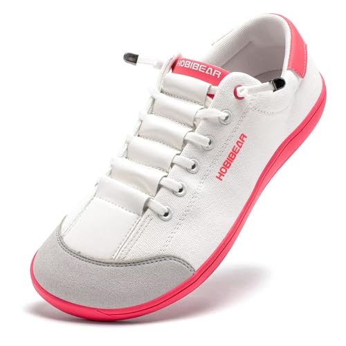 Image of HOBIBEAR Barefoot Minimalist Shoes Womens Mens | Zero Drop | Wide Width Canvas Slip-on Shoes