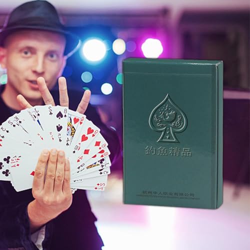 Magische Pokerkarten - Magische Spielkarten zum Angeln | Tolles Neuheitsgeschenk Magische Spielkarten Party Stage Show Requisiten Unterhaltung Magisches Spielzeug und monatliche Spiele – Bild 3
