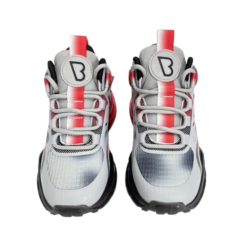 XCUT Kids Basketball Shoes, Mid Top Athletic Sneakers, Running Outdoor Shoes, Unisex Children3