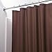 iDesign Solid Long-Length Fabric Bathroom Shower Curtain - 72