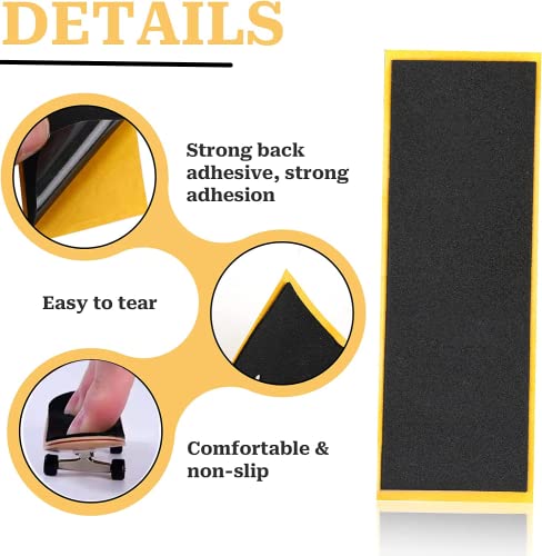 image for Hasefam 40Pcs Fingerboard Foam Grip Tape, Quality Wooden Board Strong 