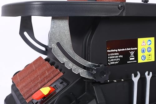 LuckyNote Oscillating Spindle & Belt Sander