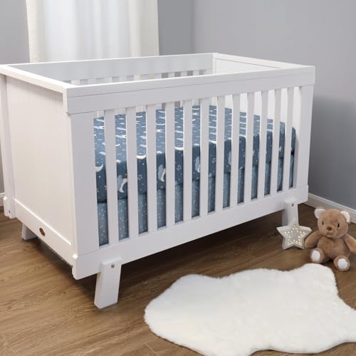 image for The Peanutshell 3 Piece Celestial Serenity Baby Crib Bedding Set Boy N