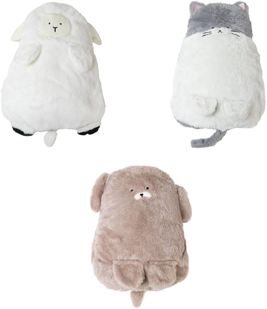 Amazon｜ブランケット 収納 袋 付き ぬいぐるみ 猫 犬 ひつじ ひざ掛け