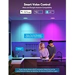 Govee Smart Recessed Lighting 6 Inch, Wi-Fi Bluetooth Direct Connect RGBWW LED Downlight, 65 Scene Mode, Canless Recessed Light Work with Alexa & Google Assistant with Junction Box, 1100 Lumen, 4 Pack - Image 3