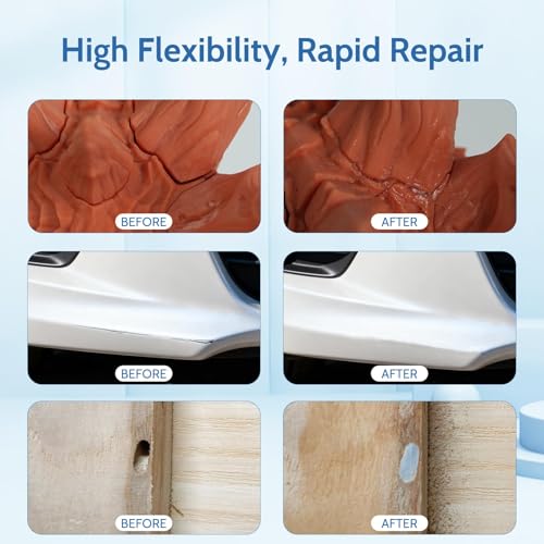 Image of UV Light Curing Putty for 3D Prints and Models,Fast Repair Filler for Nicks,Scratches,Cracks on Resin,Quartz,Ceramic,Wood,Plastic,Stone,and Other Countertop Surfaces