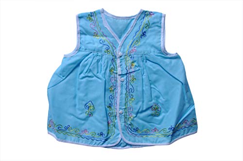 Image of Multi Color Cotton Frocks for Babies, Girls, Kids of Age 0-6 Months