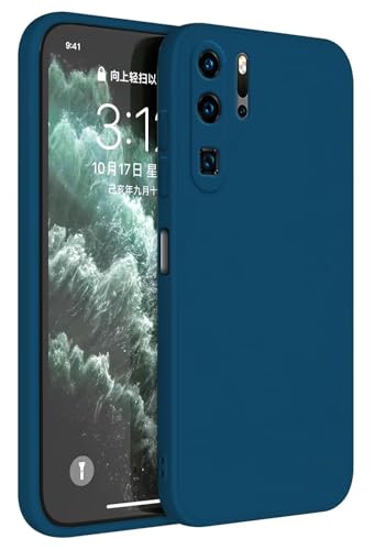 Topme Cover per HUAWEI P30 Pro / P30 Pro New Edition (6.47' Inches) Custodia Case, Protezione Della Pelle Della Custodia in Silicone Tpu - Blu zaffiro