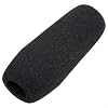 HomeVortex Microphone Windscreen Sponge Cover, High-Density Black Foam Shield for Long Camera & Interview Mics, Noise Reduction Protectors Against Moisture and Spit, 3(12CM) #1