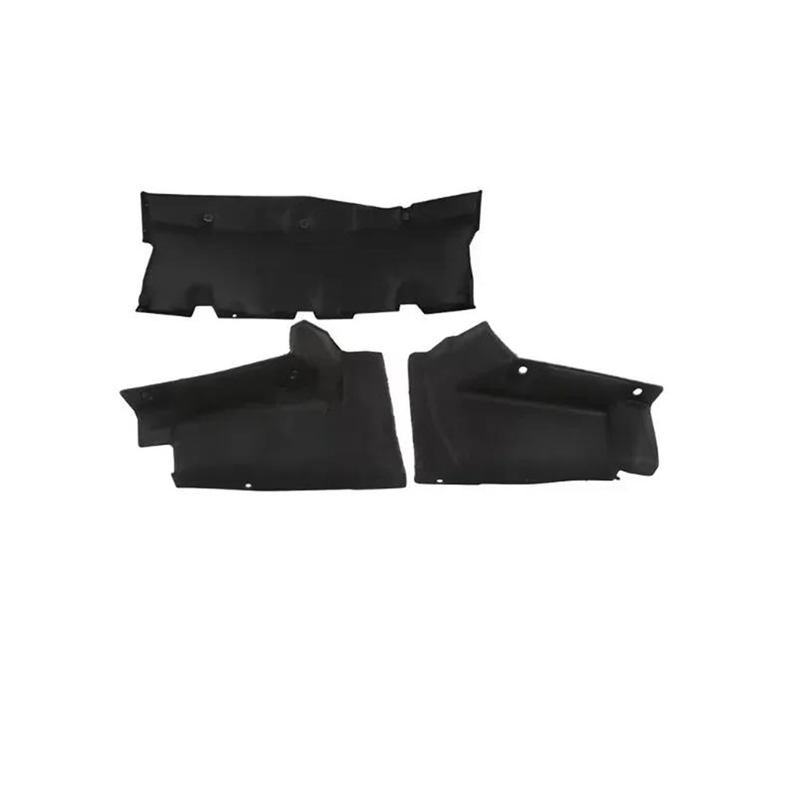 Sound Mat Car Hood Insulation Pad Engine Cover Lower Liner Cotton Soundproof Heat Mat for Peugeot 3008 T84 2008~2016(Full Set 3pcs)