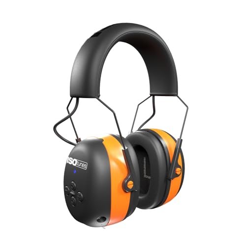 Casque anti-bruit Bluetooth ISOtunes Air Defender avec 40h d'autonomie pour grands travaux