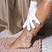EcoTools Gentle Bath + Shower Gloves, Exfoliating Gloves Remove Dead Skin & Cleanse The Whole Body, Bath Gloves Infused with Avocado Oil to Scrub & Hydrate, Cruelty Free, 1 Pair (2 Gloves)