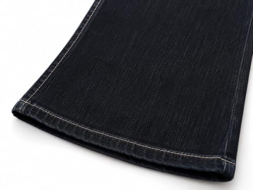 Buy Men's Dark Wash Bell Bottom Flare Jeans (Size 30) - Image 8