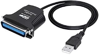 SinLoon 2.8FT USB to Parallel Printer Cable USB to Parallel IEEE1284 CN36 Printer Cable Adapter for Printer