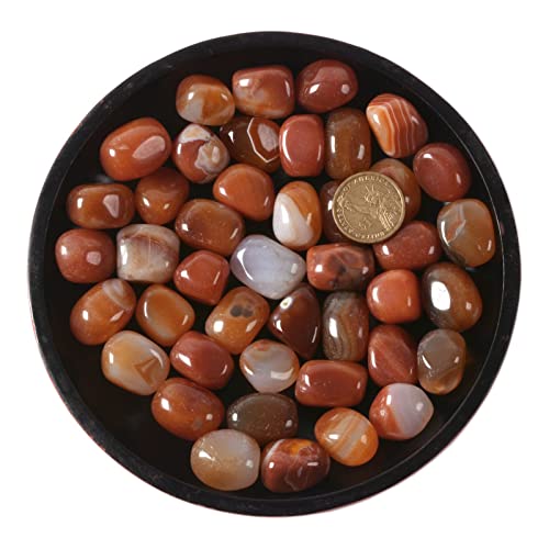Image of 1 /2LB Large Tumbled Stone Specimen Collection Pocket Worry Healing Crystal