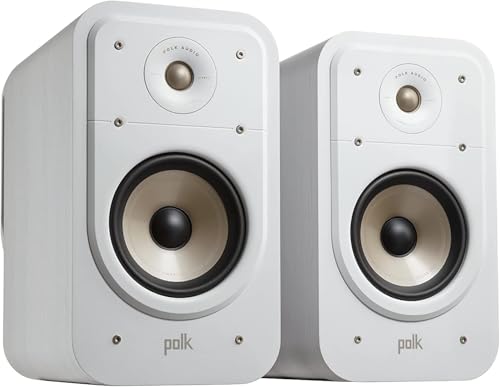 Polk Signature Elite ES20 Bookshelf Speaker - Hi-Res Audio Certified, Dolby Atmos & DTS:X...