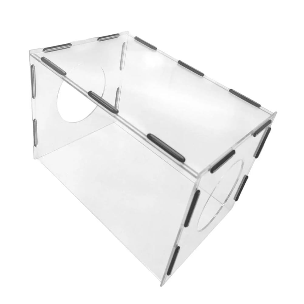 AMIUHOUN Enclosed Grinding Dust Box Cover Polishing Dust Hood for Sculpturing Buffing,