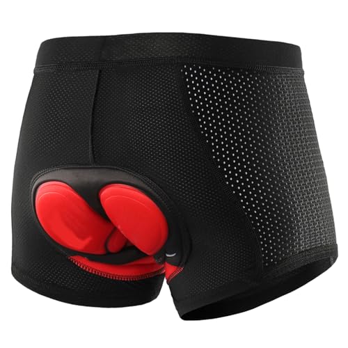 Shorts ciclismo acolchonados 3D para hombre S miniatura 1
