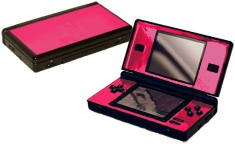 Pink Chrome Mirror - Vinyl Decal Mod Skin Kit by System Skins - Compatible with Nintendo DS Lite (DSL)
